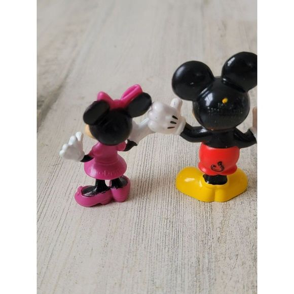 Mickey Minnie Mouse couple set toy figure - Picture 4 of 6